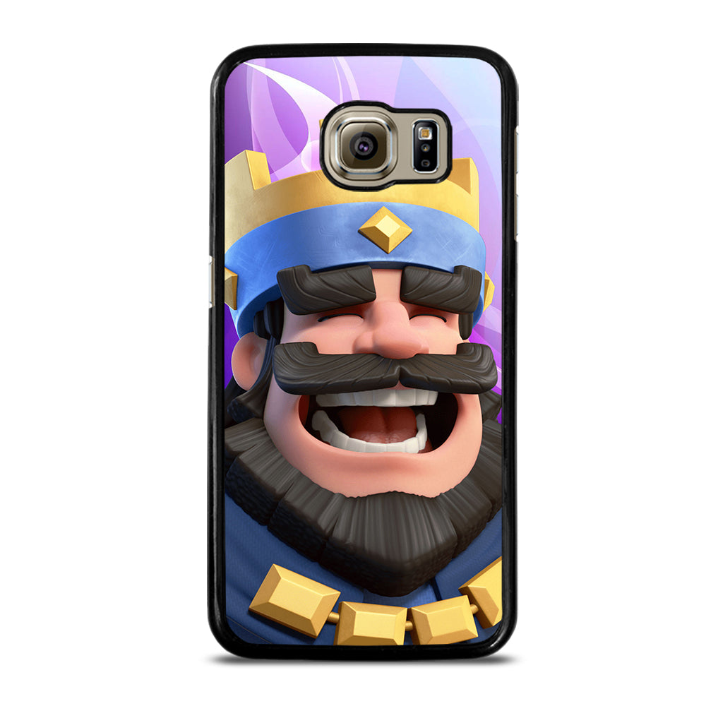 CLASH ROYAL KING SMILING Samsung Galaxy S6 Case