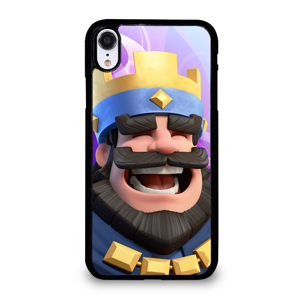 CLASH ROYAL KING SMILING iPhone XR Case