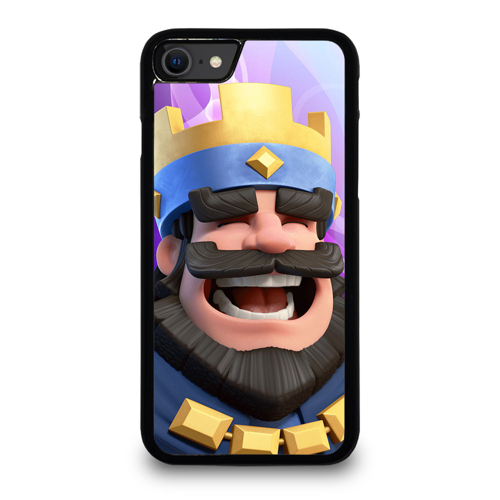 CLASH ROYAL KING SMILING iPhone SE 2020 Case