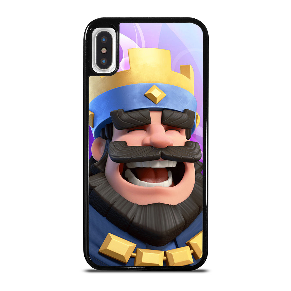 CLASH ROYAL KING SMILING iPhone X / XS Case