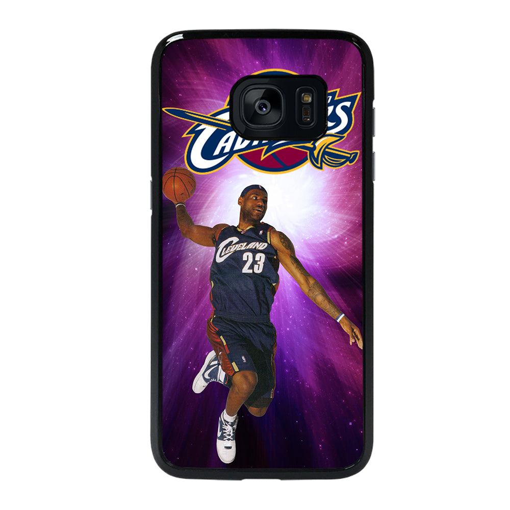 CLEVELAND CAVALIERS KING JAMES Samsung Galaxy S7 Edge Case