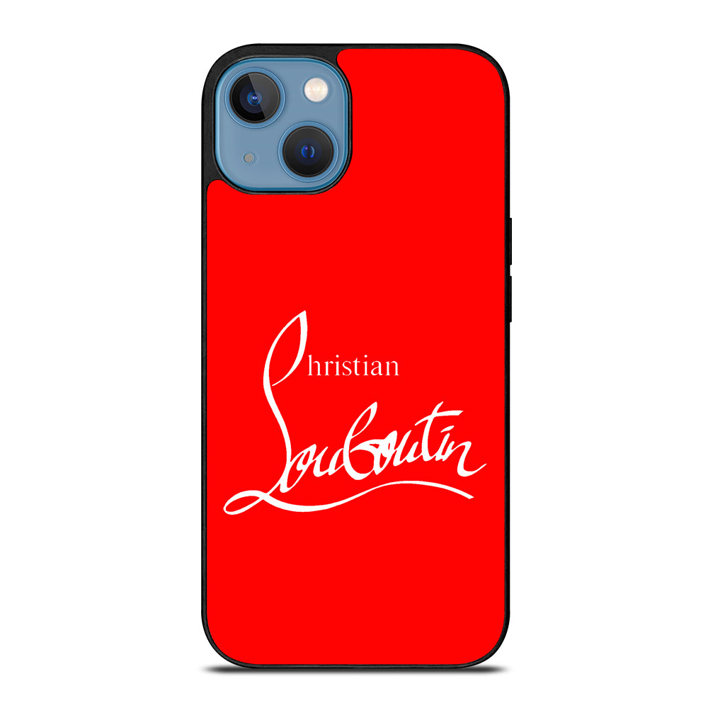 C LOUBOUTIN RED iPhone 13 Case