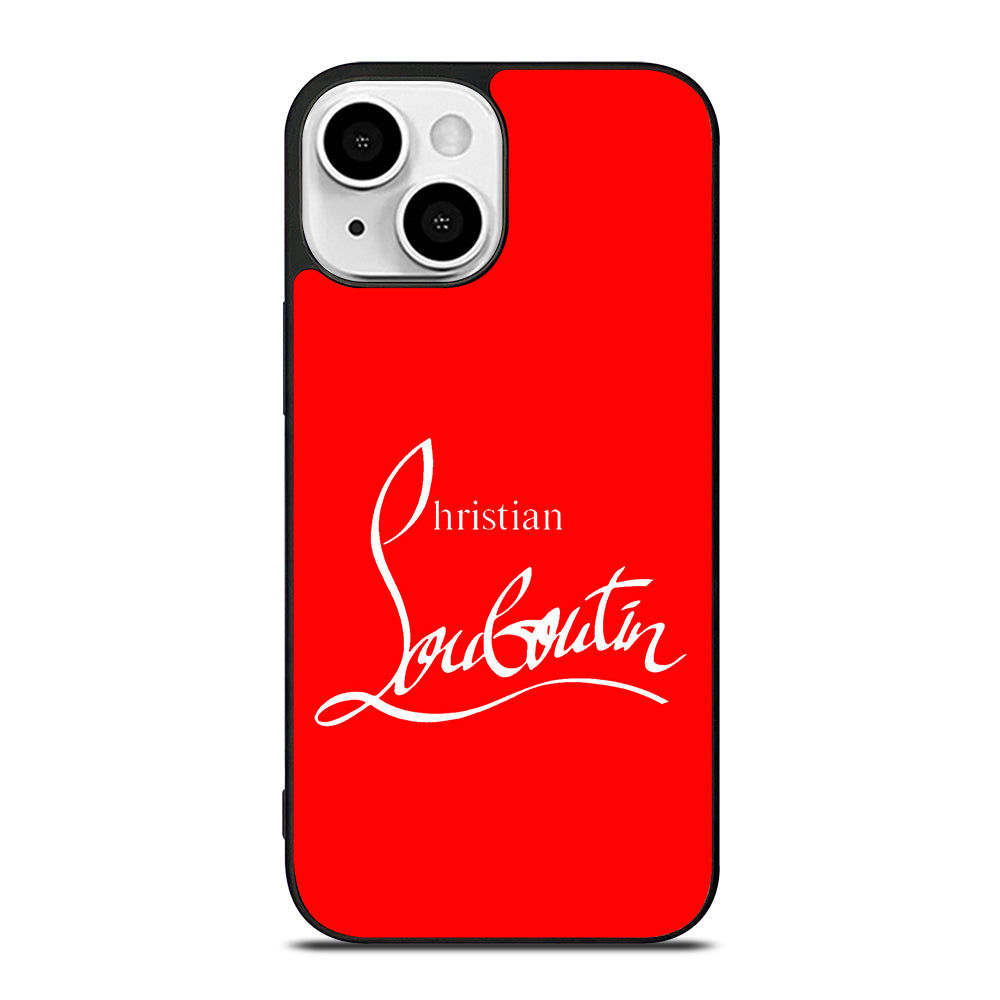C LOUBOUTIN RED iPhone 13 Mini Case