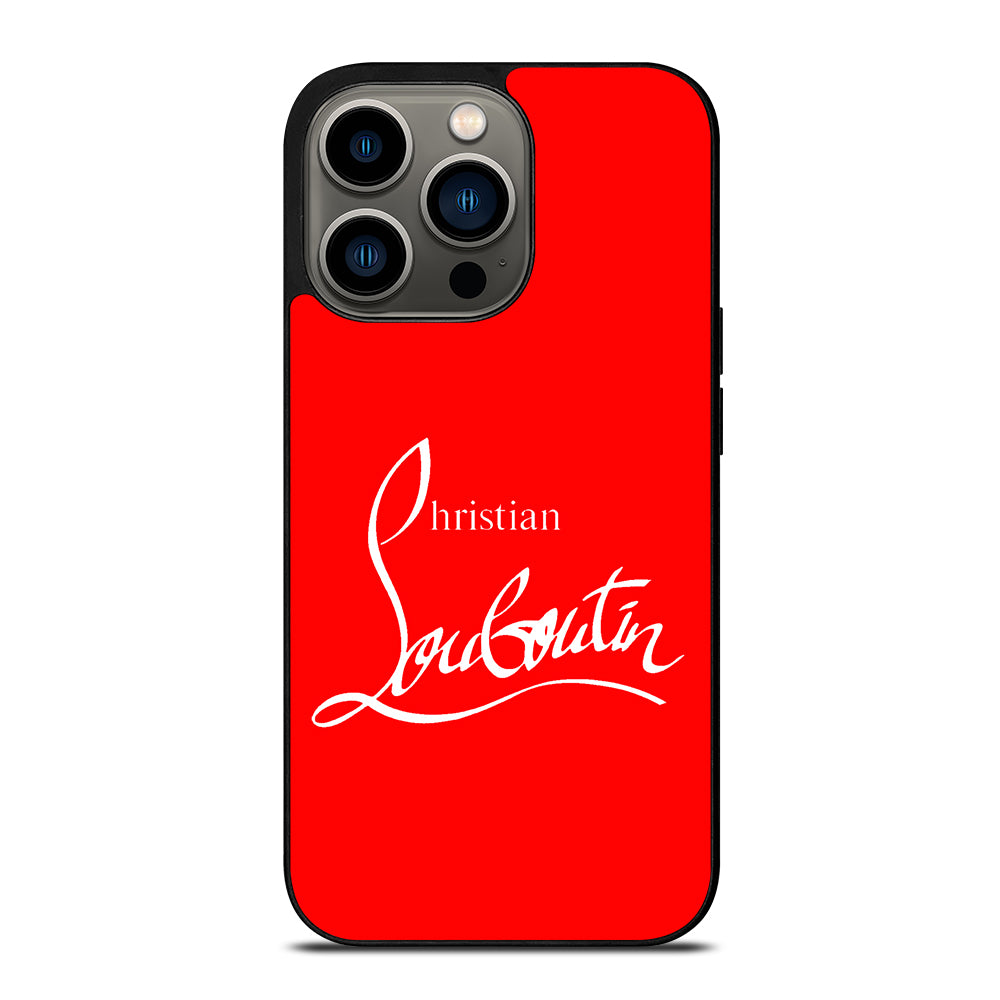 C LOUBOUTIN RED iPhone 13 Pro Case