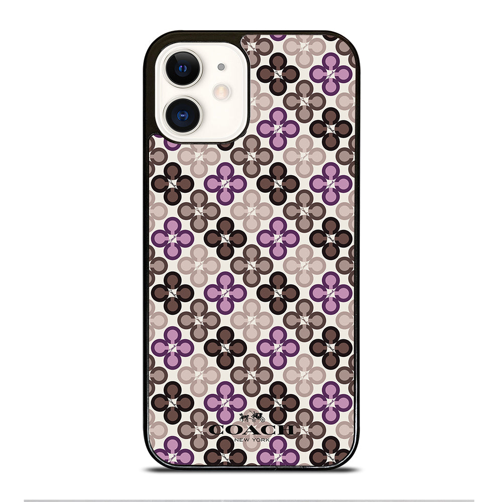 COACH NEW YORK DESIGN iPhone 12 Case