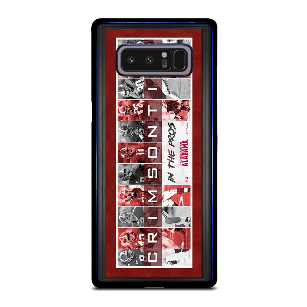 CRIMSON TIDE IN THE PROS Samsung Galaxy Note 8 Case