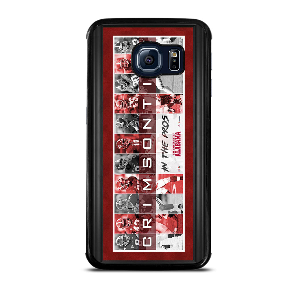 CRIMSON TIDE IN THE PROS Samsung Galaxy S6 Edge Case