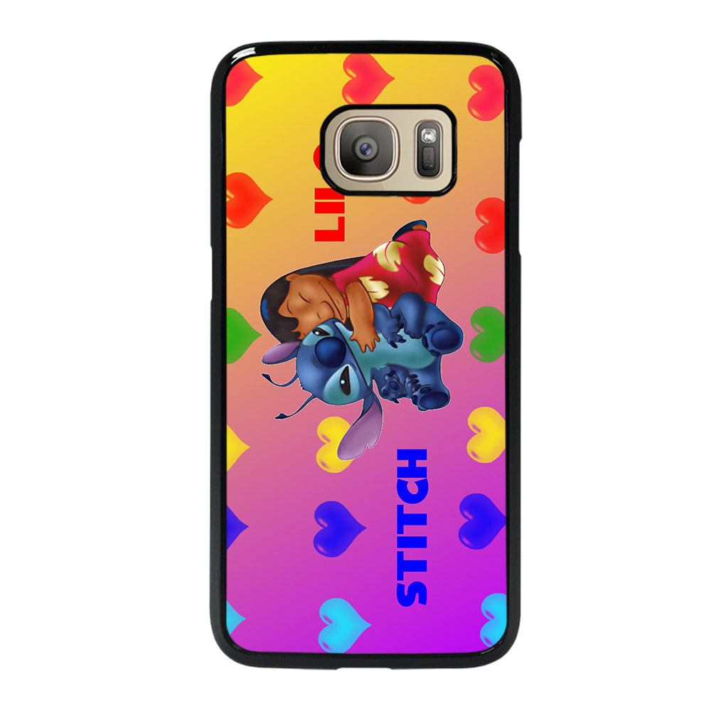 CUTE LILO AND STITCH Samsung Galaxy S7 Case