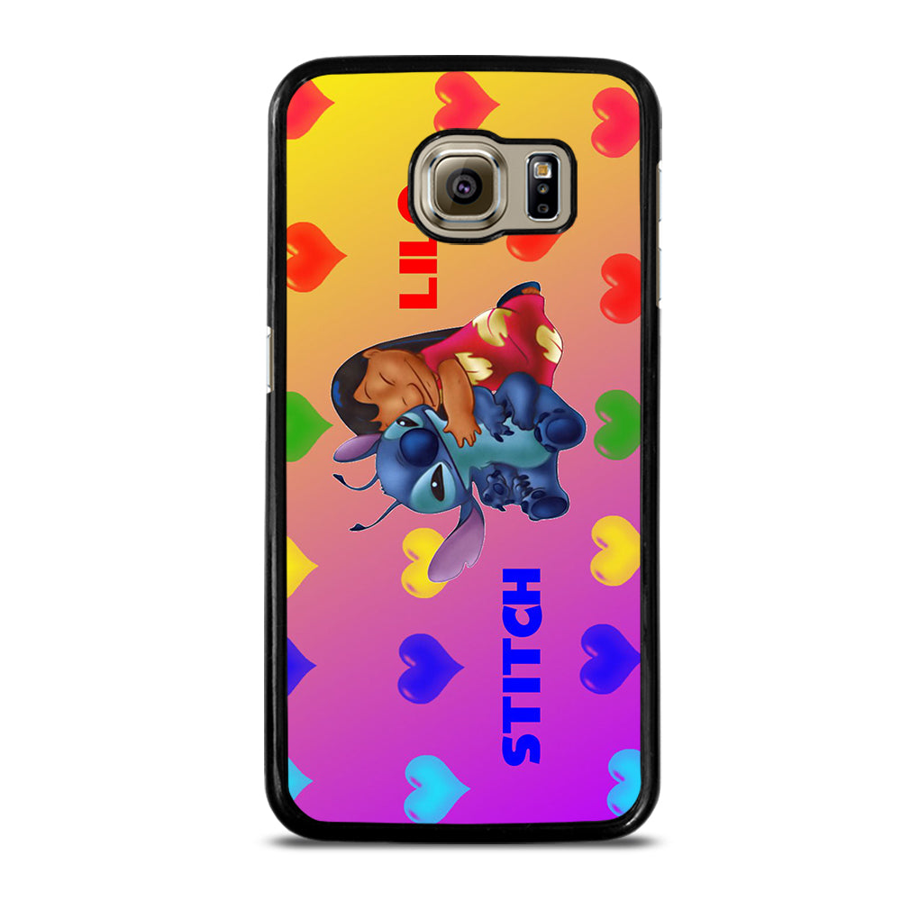 CUTE LILO AND STITCH Samsung Galaxy S6 Case
