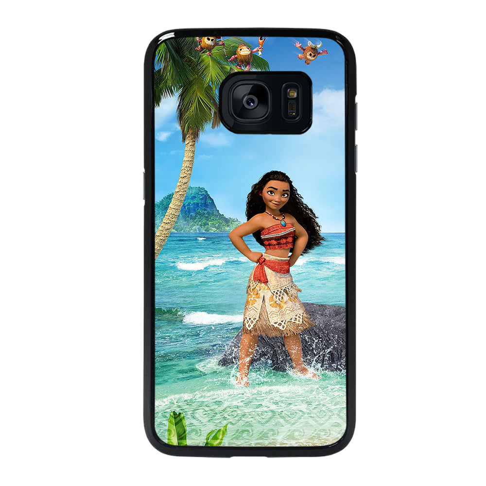 CUTE MOANA Samsung Galaxy S7 Edge Case