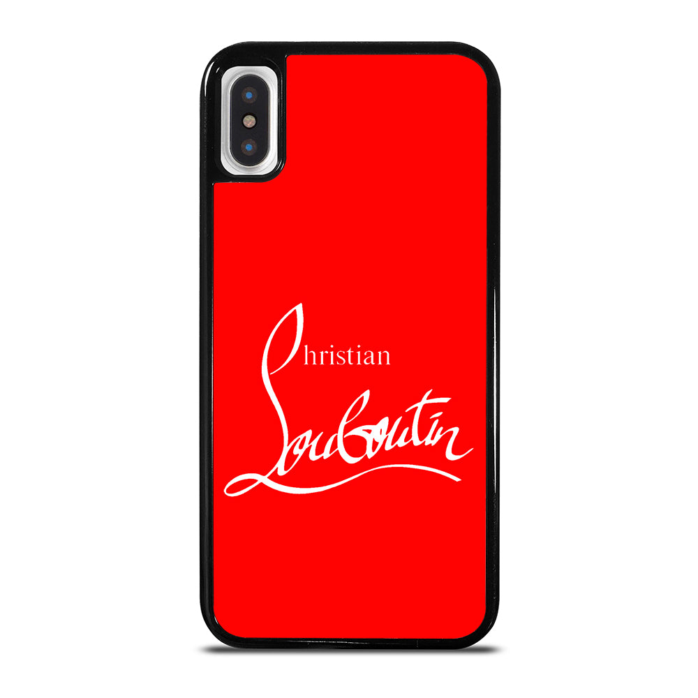 C LOUBOUTIN RED iPhone X / XS Case
