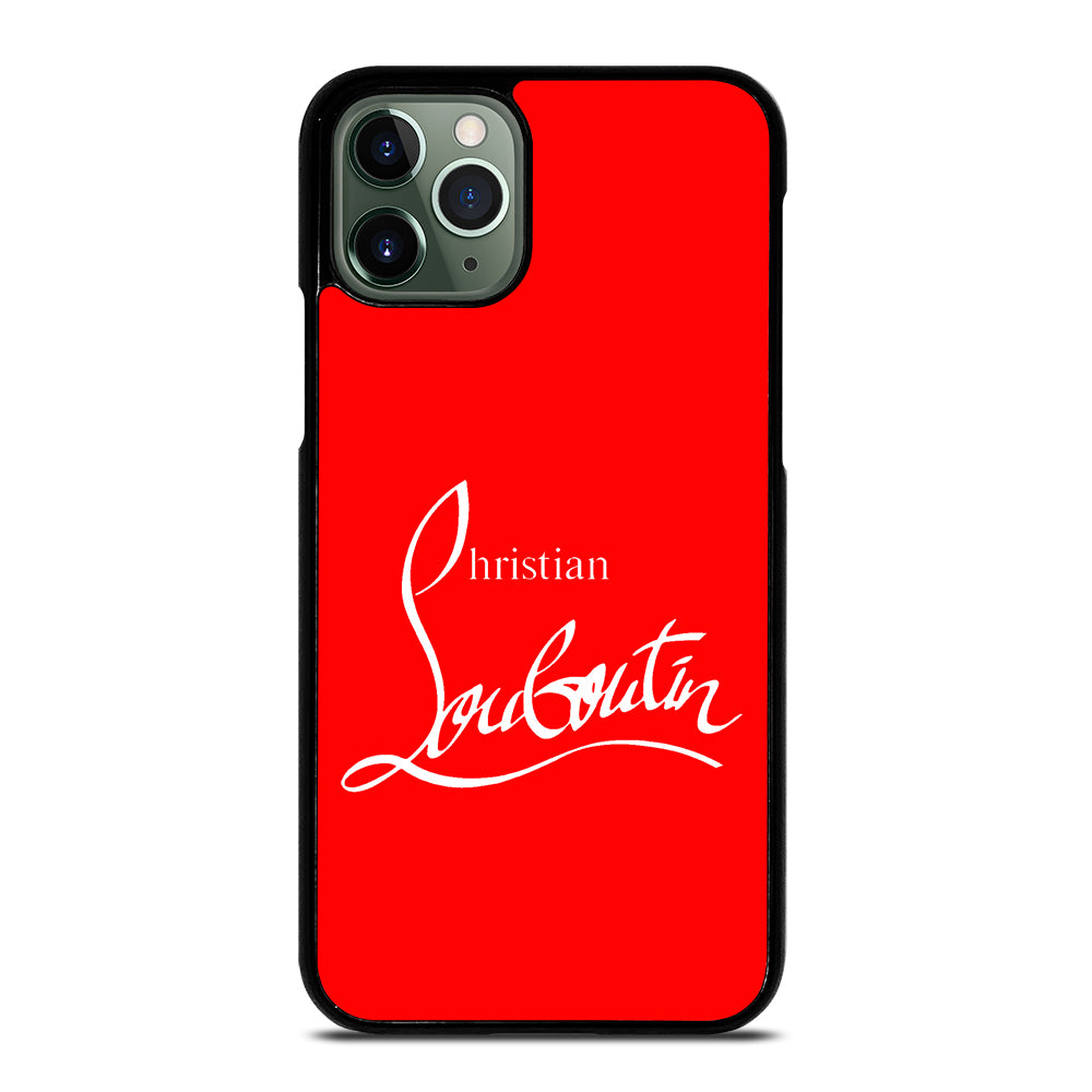 C LOUBOUTIN RED iPhone 11 Pro Max Case
