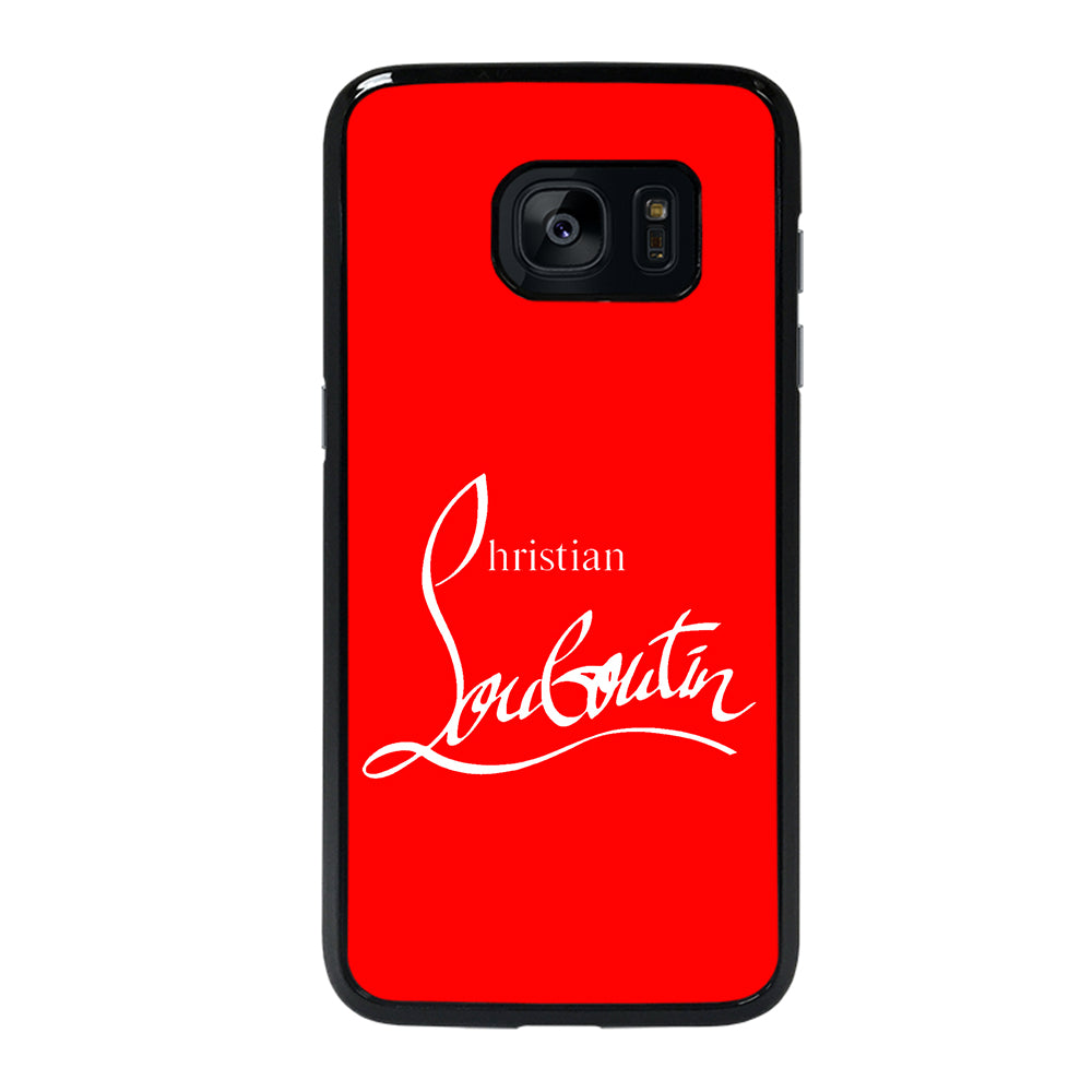 C LOUBOUTIN RED Samsung Galaxy S7 Edge Case