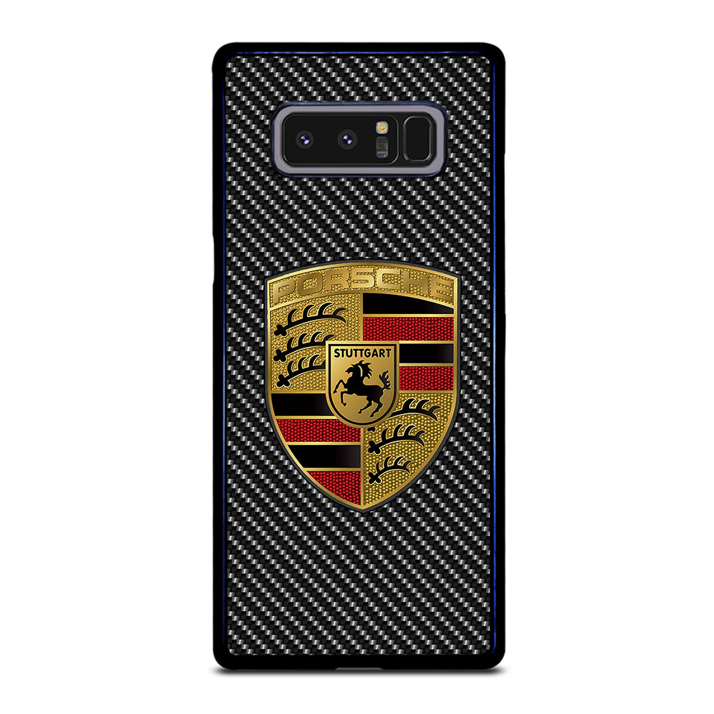 Carbon Porsche Logo Samsung Galaxy Note 8 Case
