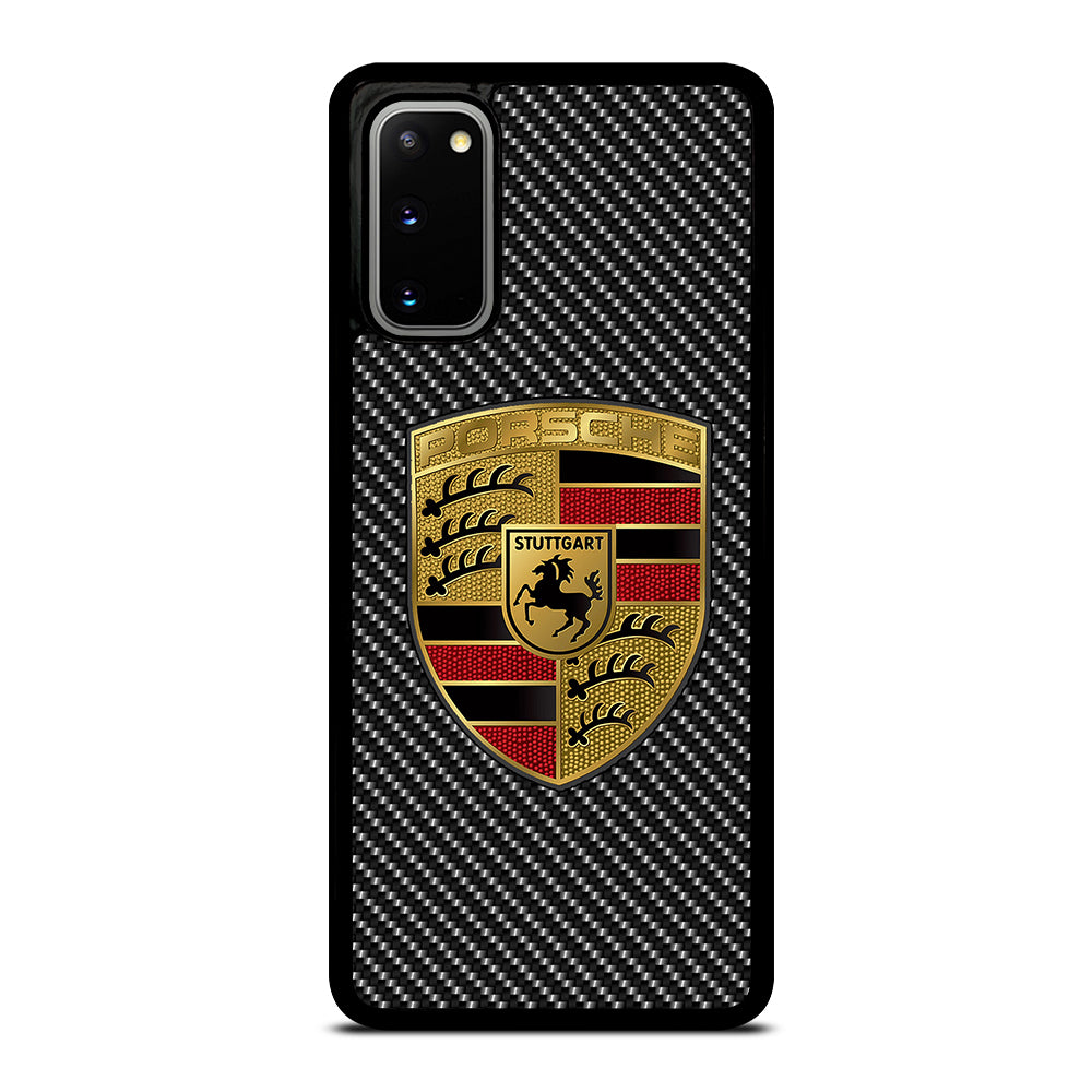 Carbon Porsche Logo Samsung Galaxy S20 / S20 5G Case