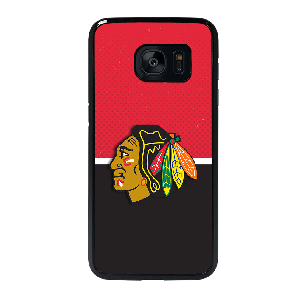 Chicago Blackhawks Logo Samsung Galaxy S7 Edge Case