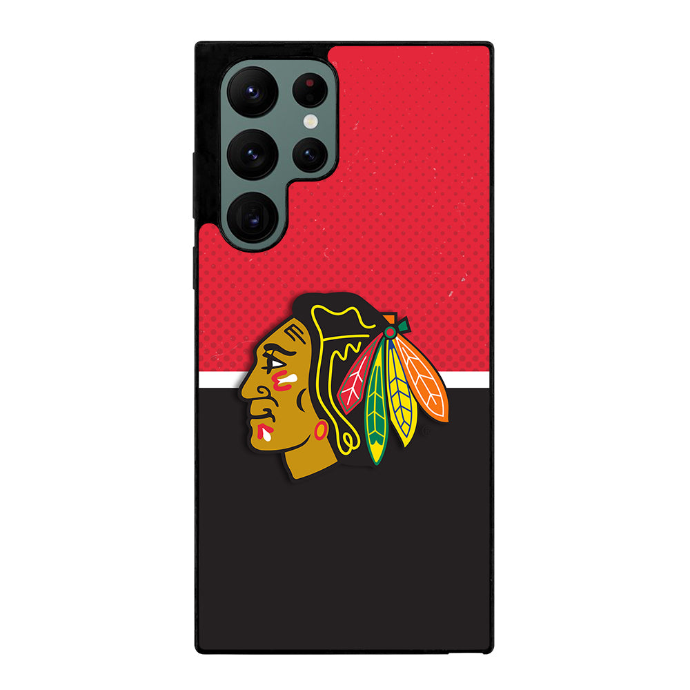 Chicago Blackhawks Logo Samsung Galaxy S22 Ultra 5G Case