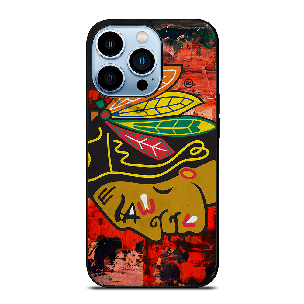 Chicago Blackhawks Symbol iPhone 13 Pro Max Case