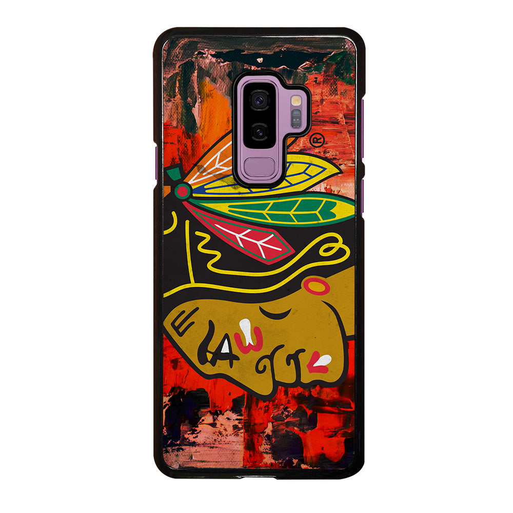 Chicago Blackhawks Symbol Samsung Galaxy S9 Plus Case