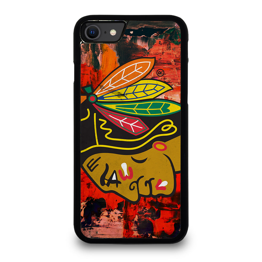 Chicago Blackhawks Symbol iPhone SE 2020 Case
