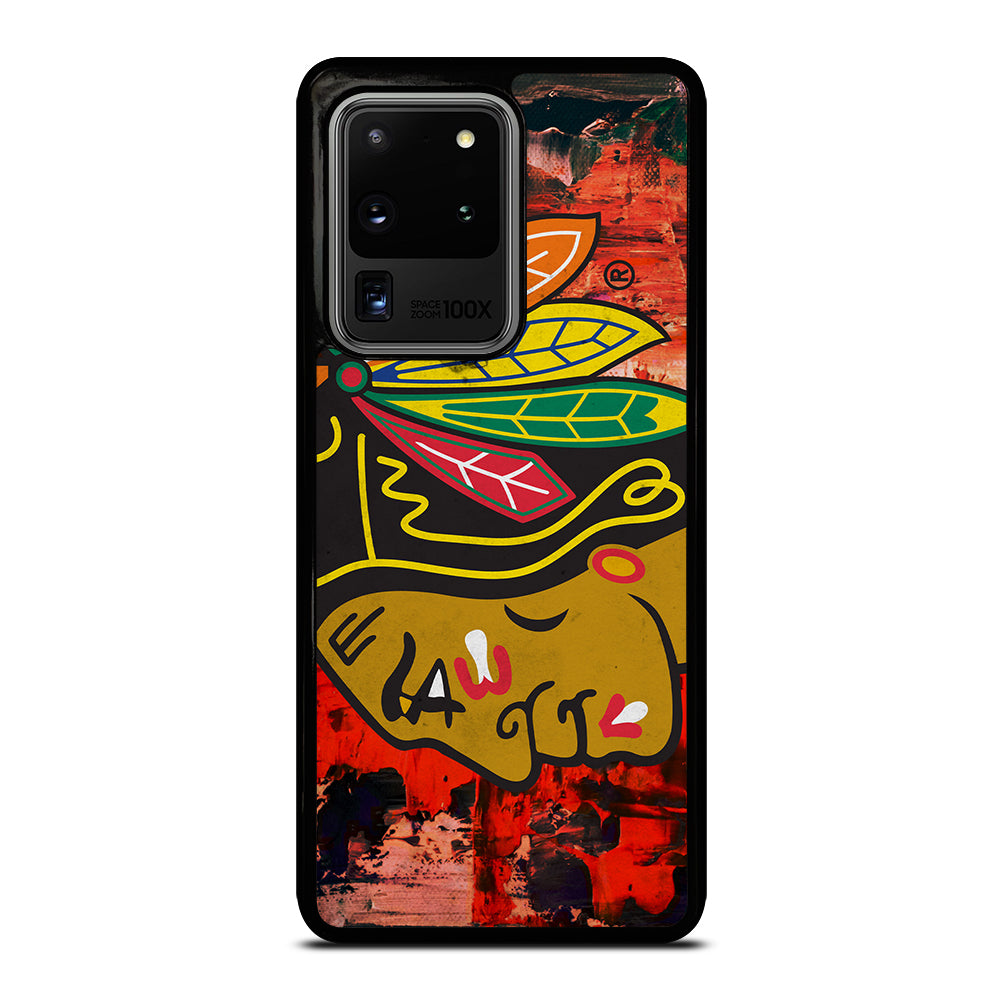 Chicago Blackhawks Symbol Samsung Galaxy S20 Ultra / S20 Ultra 5G Case