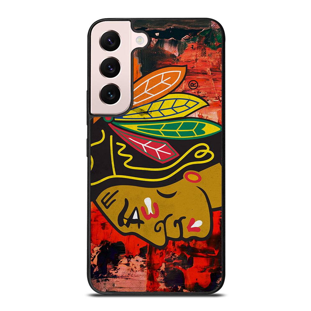 Chicago Blackhawks Symbol Samsung Galaxy S22 Plus 5G Case