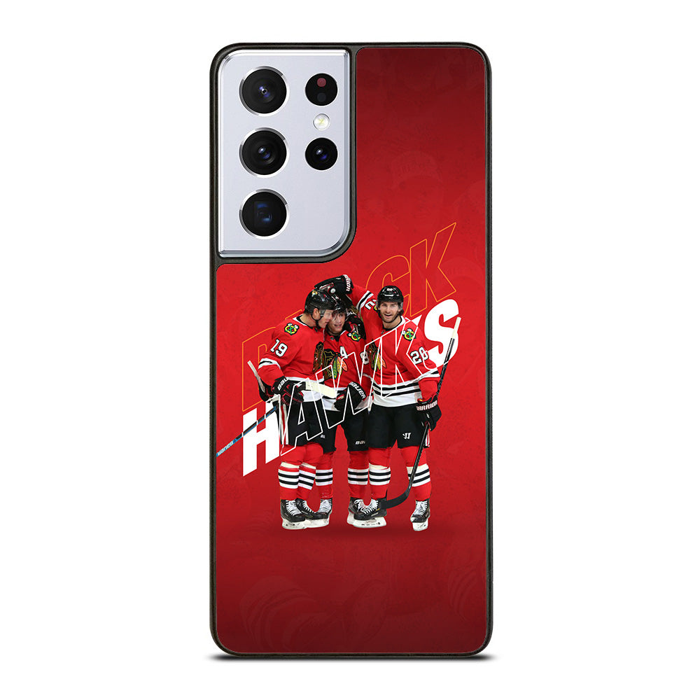 Chicago Blackhawks Team Samsung Galaxy S21 Ultra 5G Case