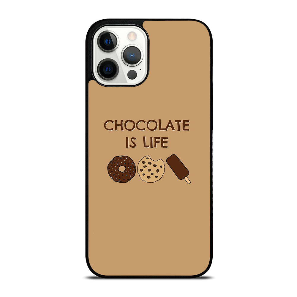 Chocolate Is Life Image iPhone 12 Pro Max Case