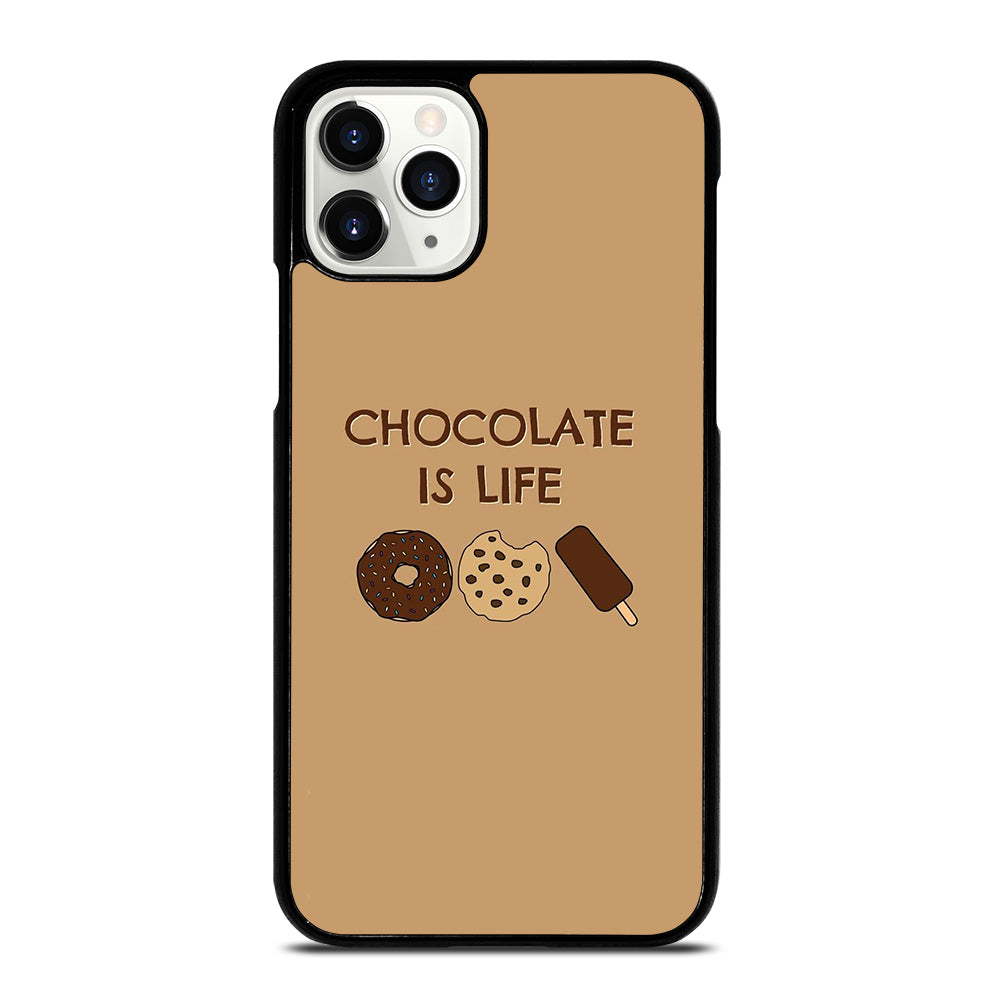 Chocolate Is Life Image iPhone 11 Pro Case