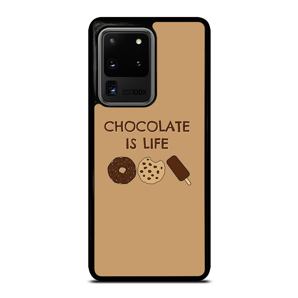 Chocolate Is Life Image Samsung Galaxy S20 Ultra / S20 Ultra 5G Case