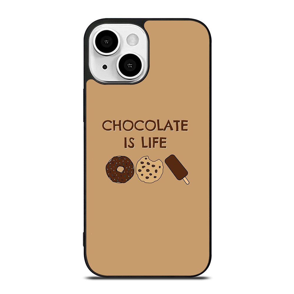 Chocolate Is Life Image iPhone 13 Mini Case