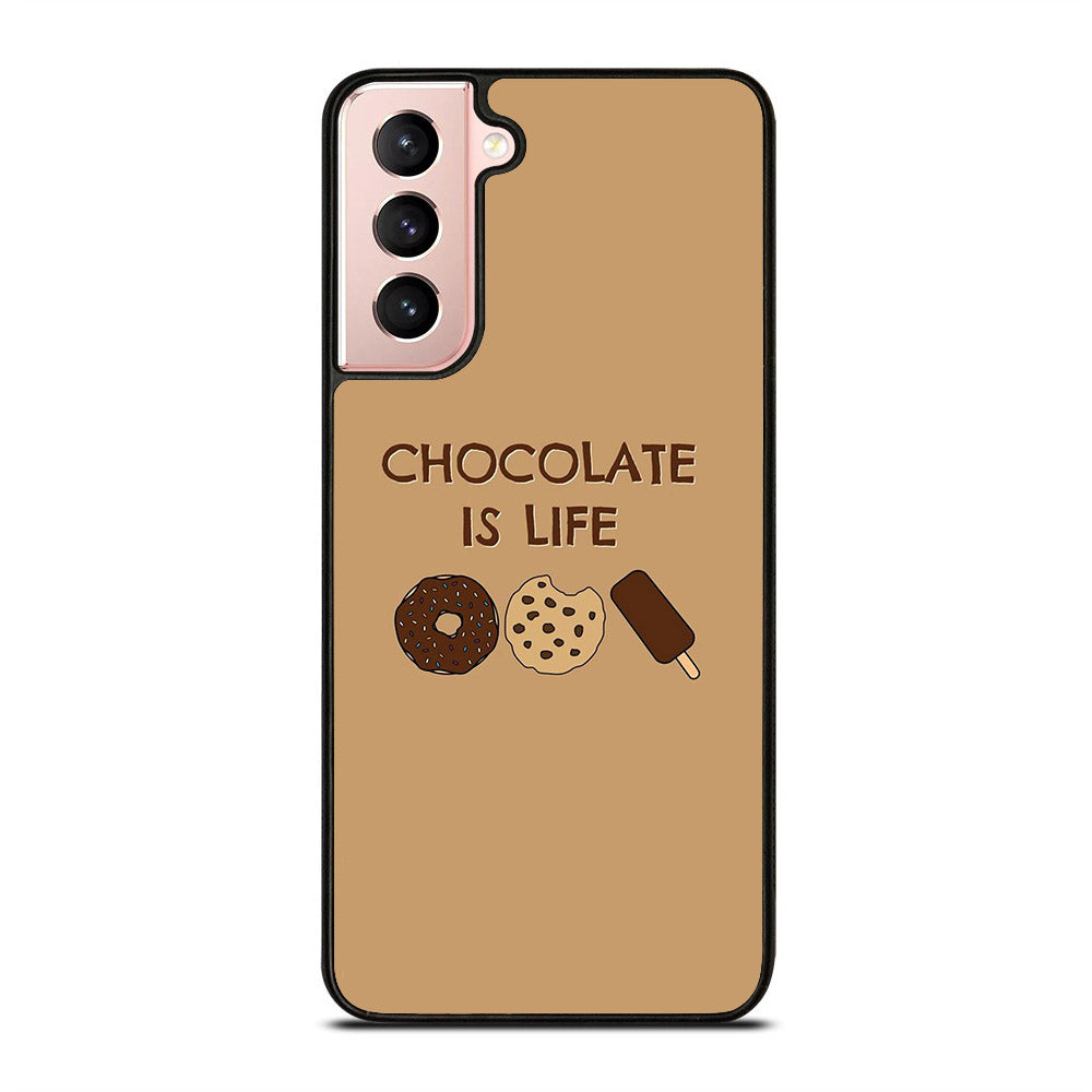 Chocolate Is Life Image Samsung Galaxy S21 5G Case