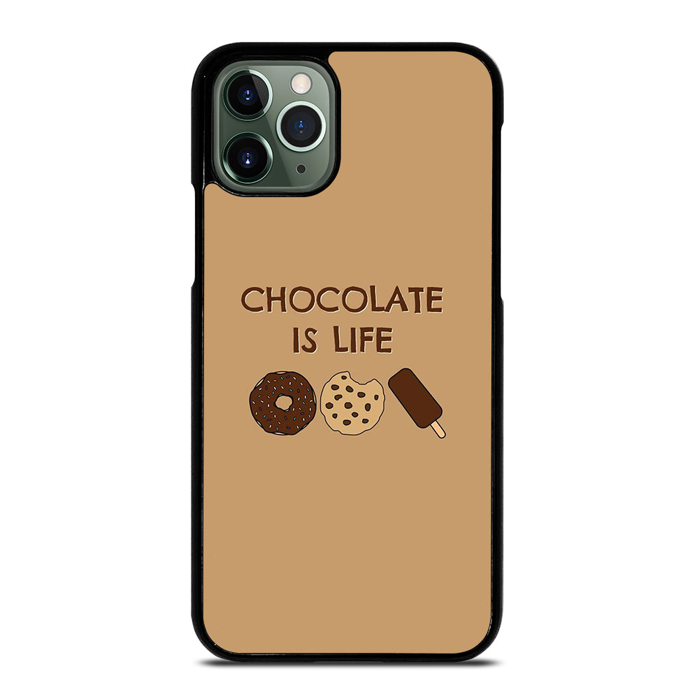 Chocolate Is Life Image iPhone 11 Pro Max Case