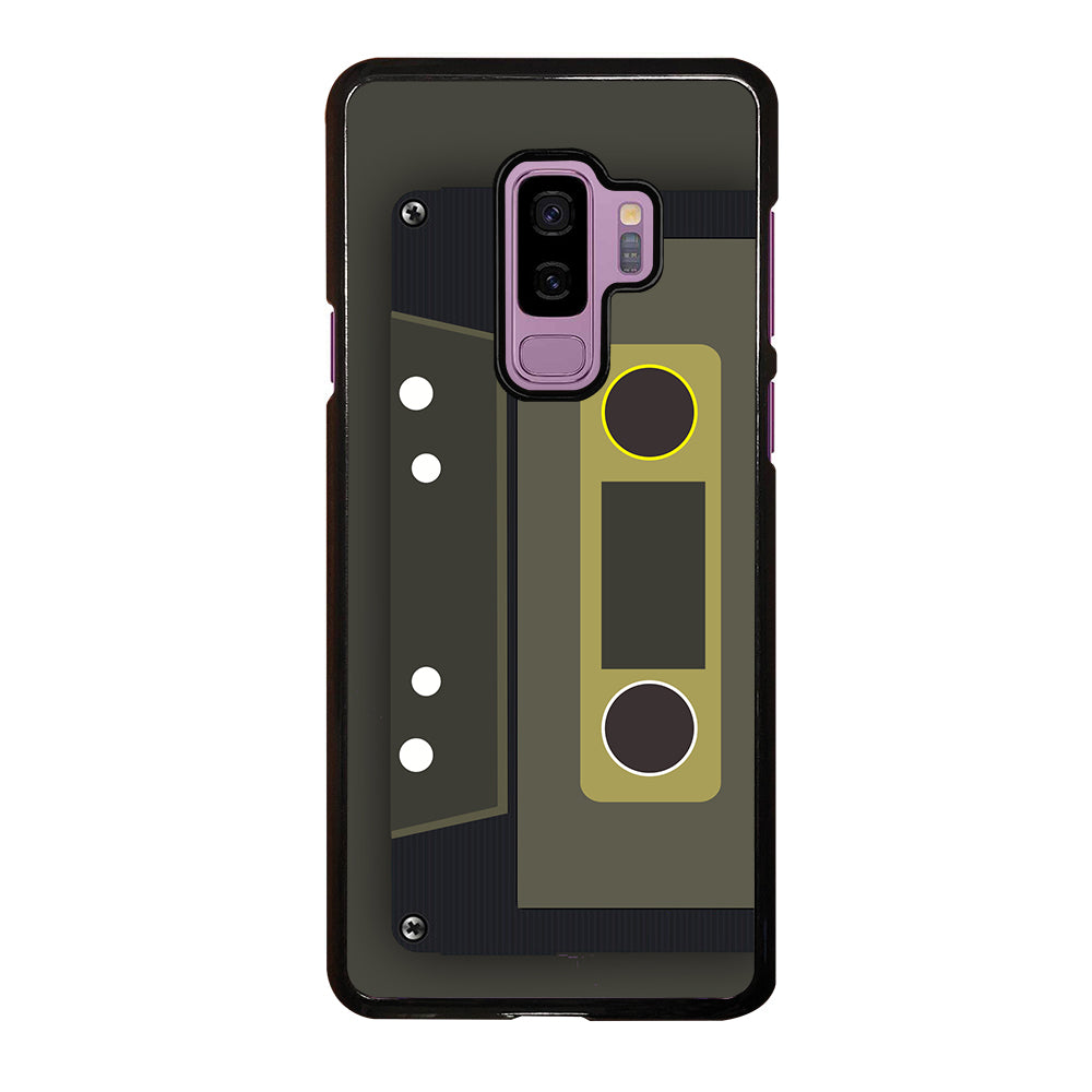 Chocolate Retro Cassette Tape Samsung Galaxy S9 Plus Case