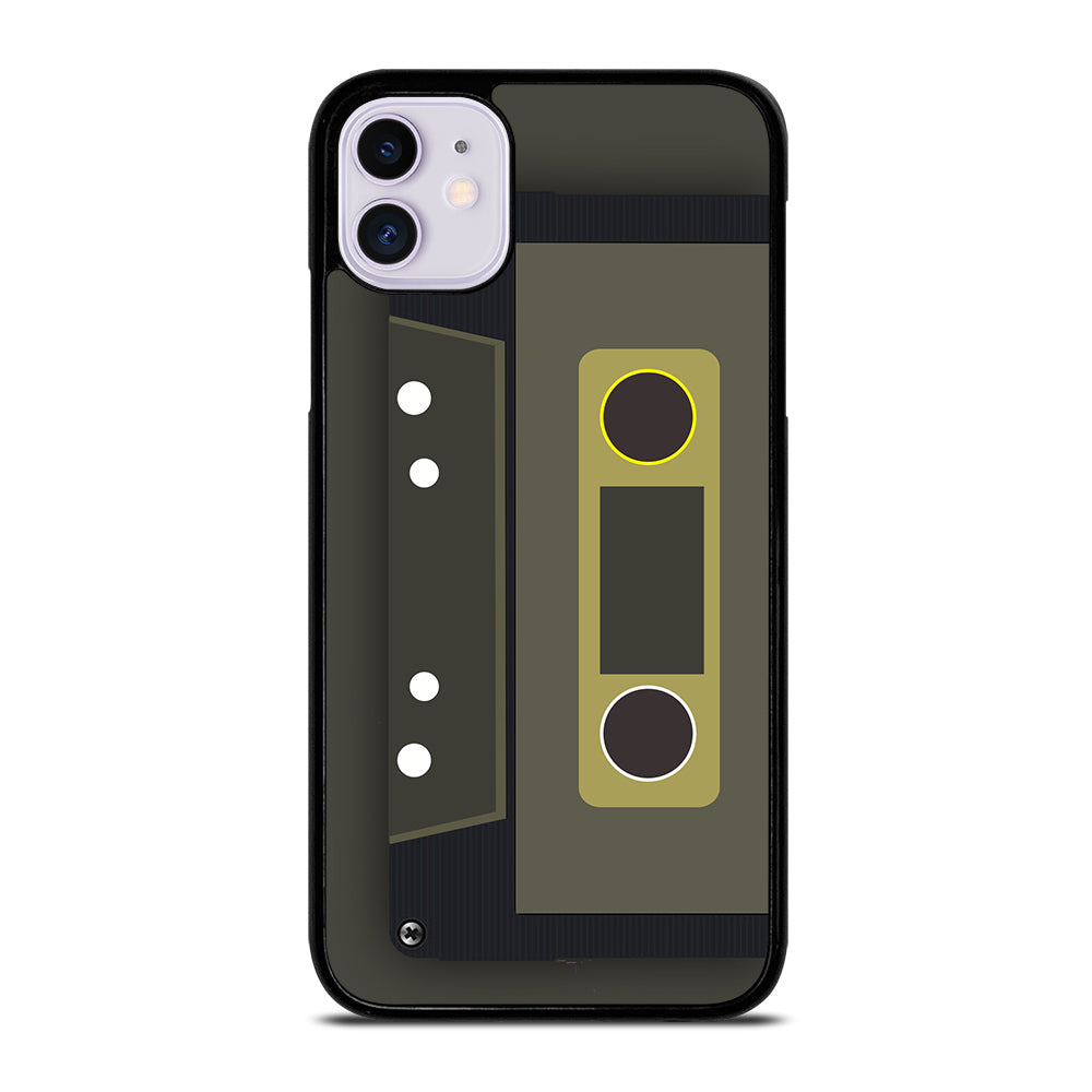 Chocolate Retro Cassette Tape iPhone 11 Case