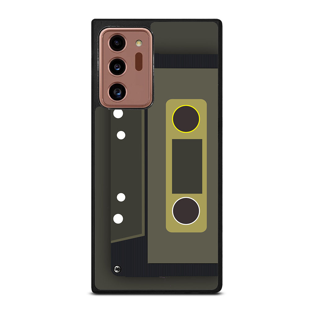 Chocolate Retro Cassette Tape Samsung Galaxy Note 20 Ultra Case