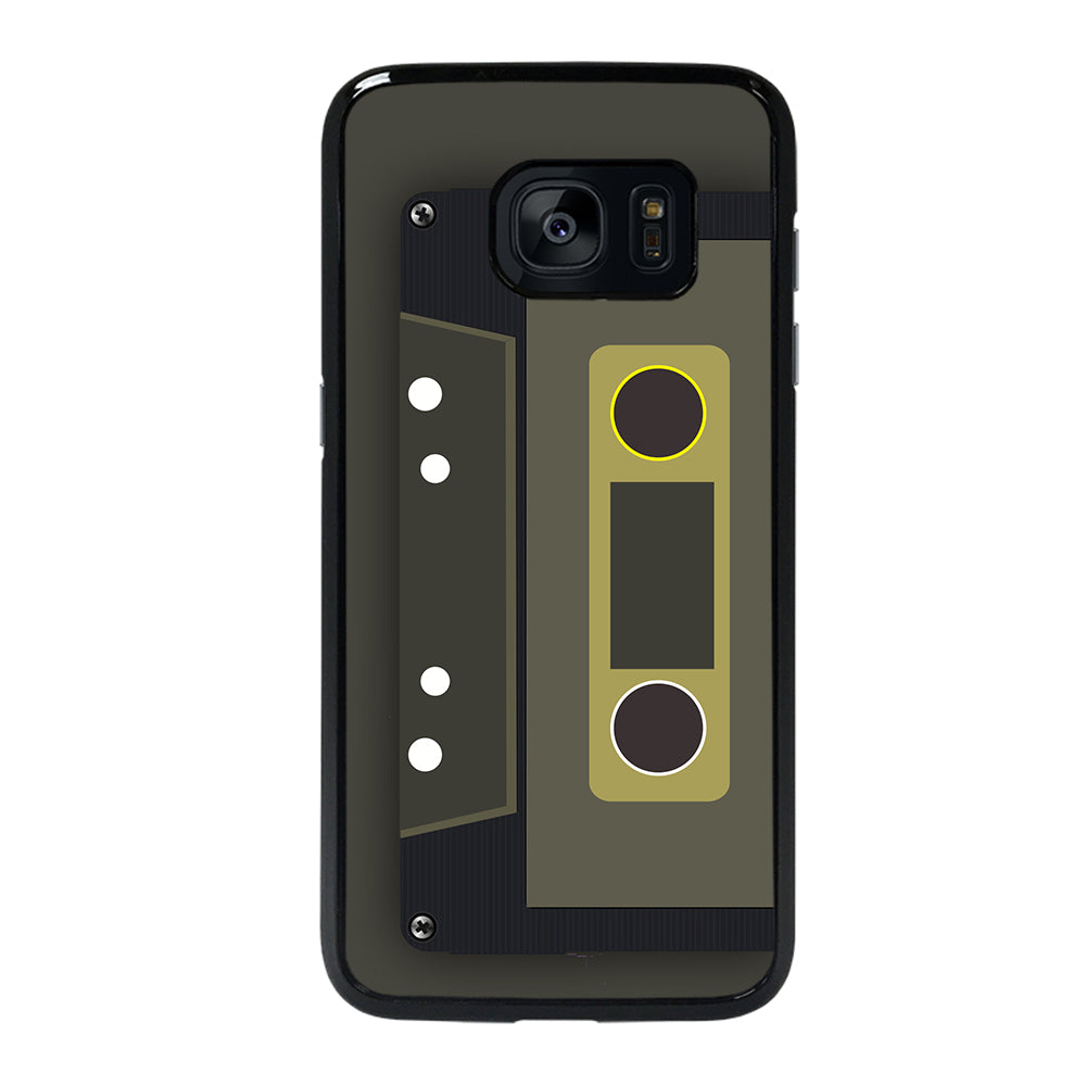 Chocolate Retro Cassette Tape Samsung Galaxy S7 Edge Case