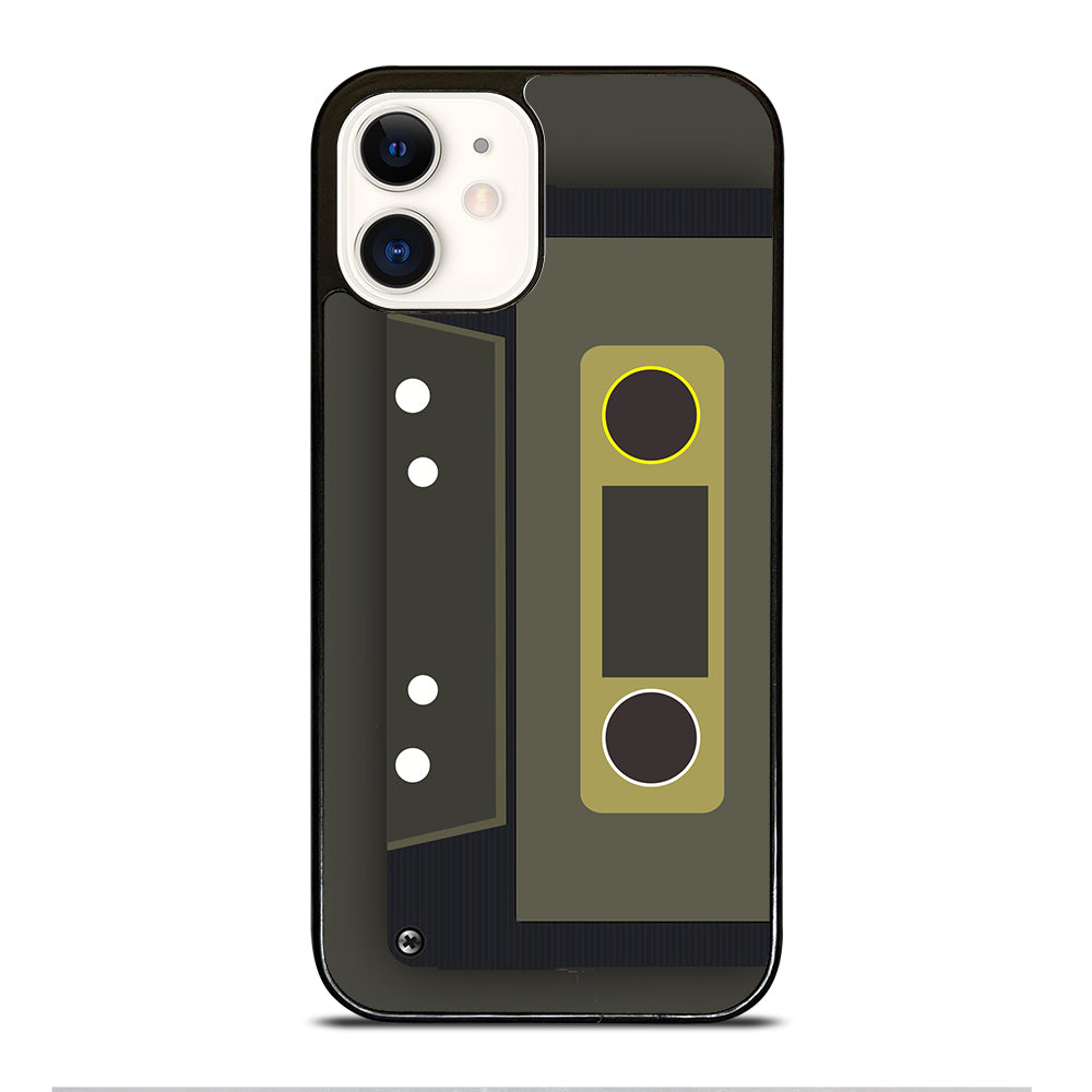 Chocolate Retro Cassette Tape iPhone 12 Case