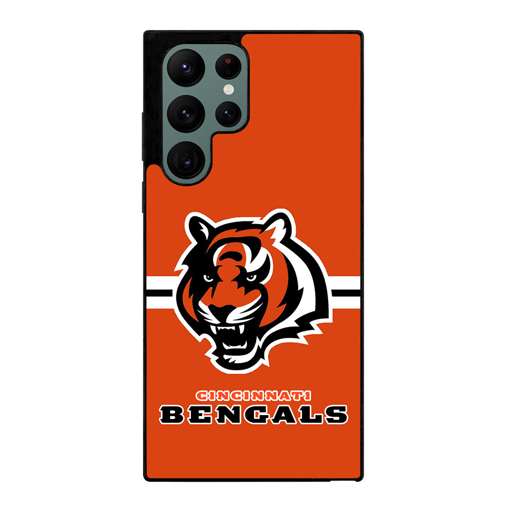Cincinnati Bengals Logo Samsung Galaxy S22 Ultra 5G Case