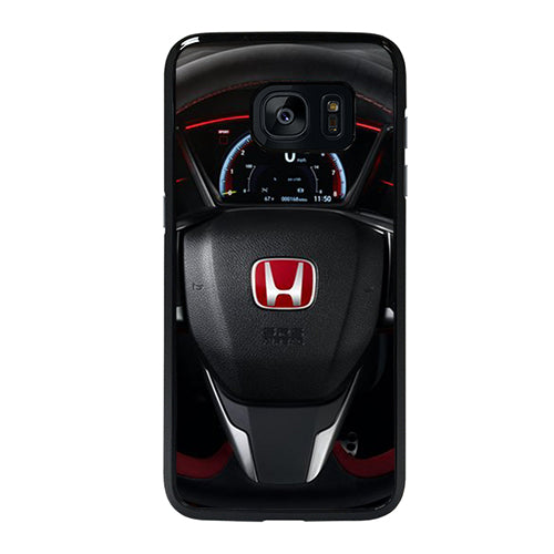 Civic Type R Steering Speed Meter Samsung Galaxy S7 Edge Case