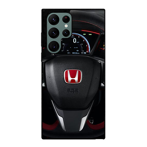 Civic Type R Steering Speed Meter Samsung Galaxy S22 Ultra 5G Case