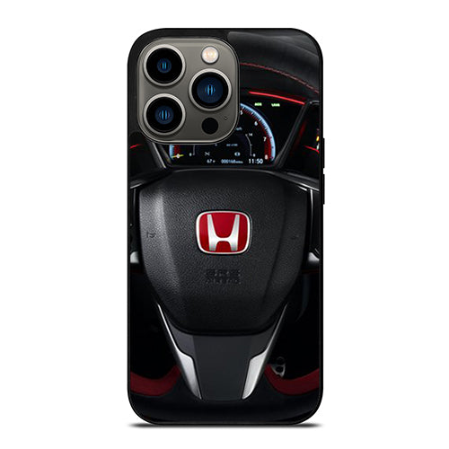 Civic Type R Steering Speed Meter iPhone 13 Pro Case