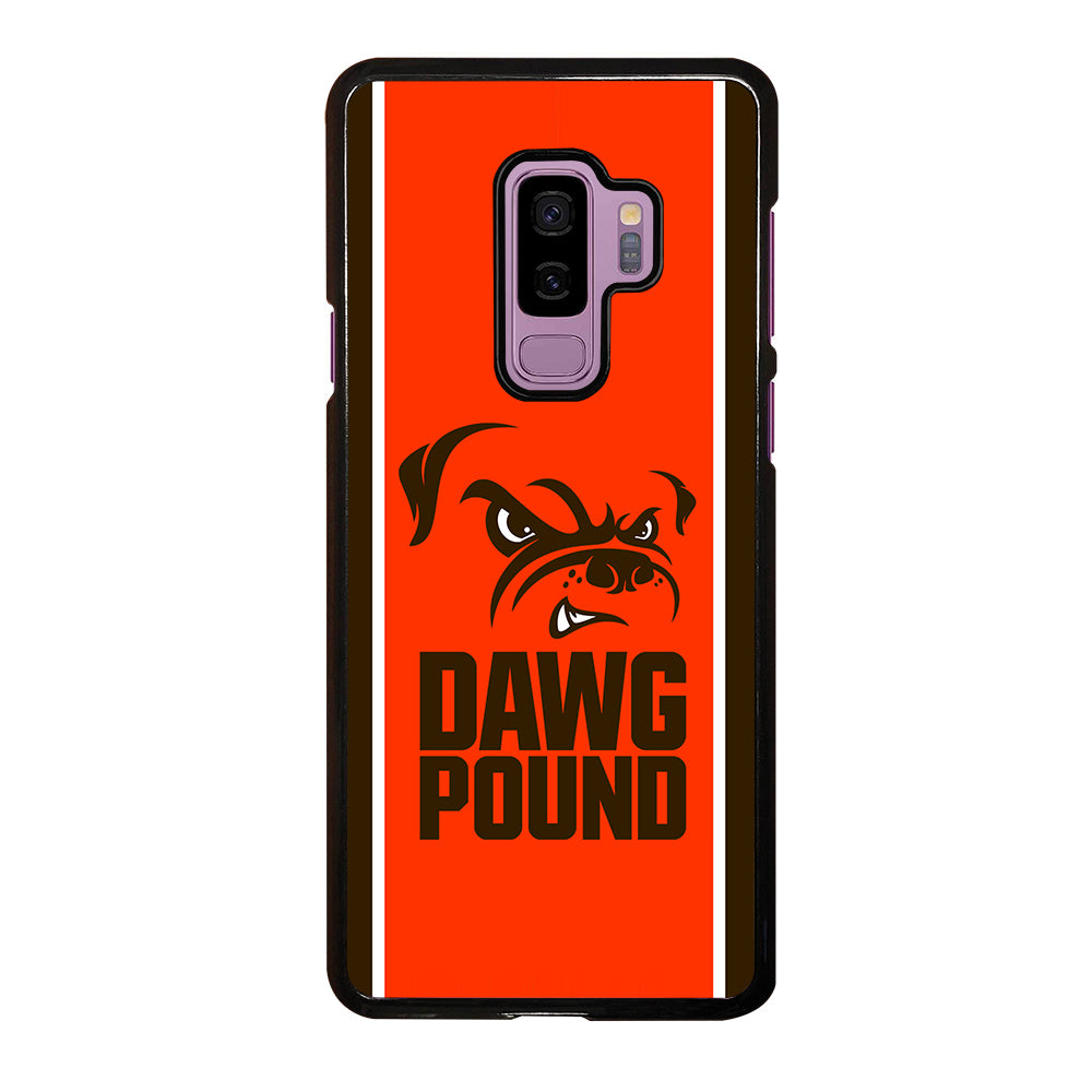 Cleveland Browns Dawg Pound Samsung Galaxy S9 Plus Case