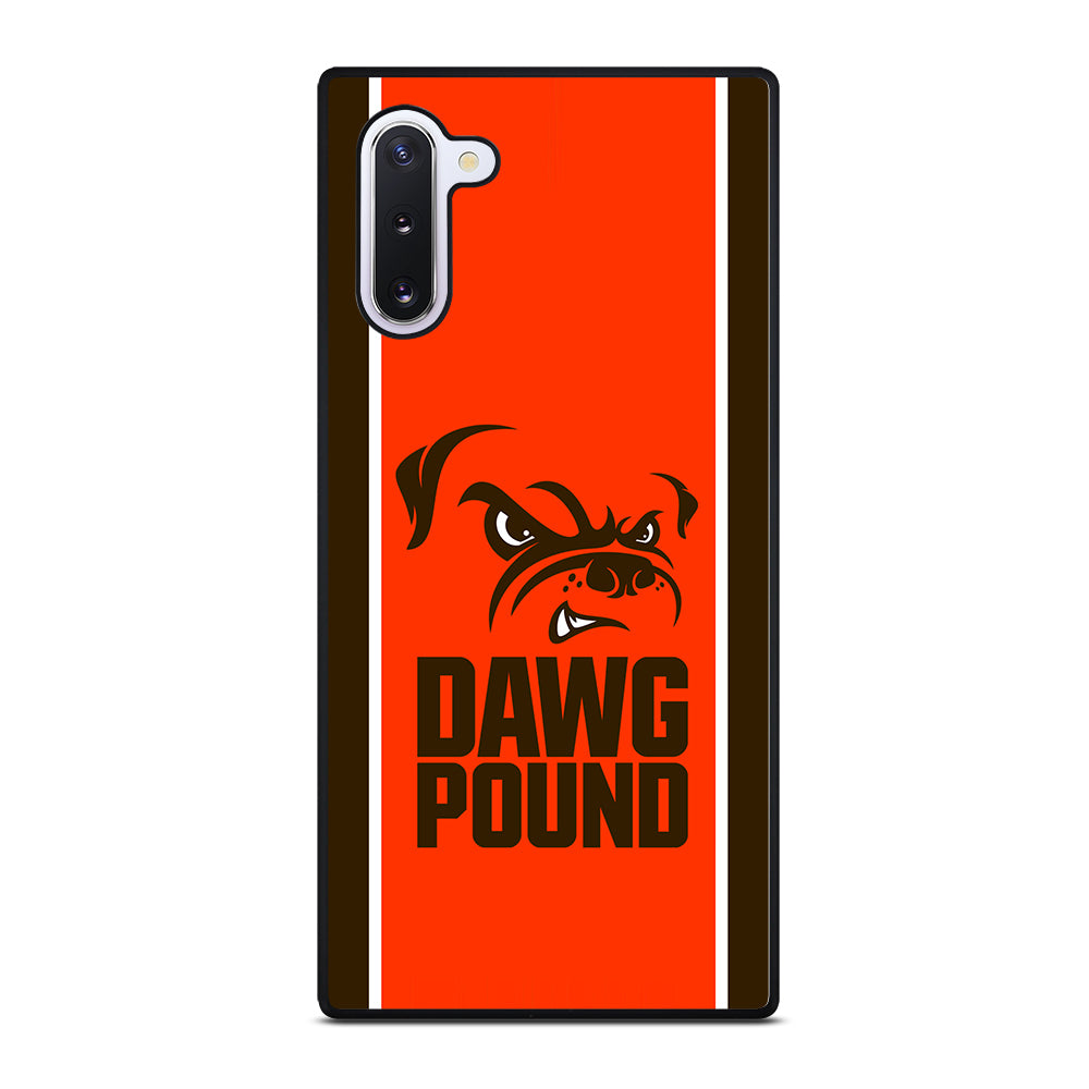 Cleveland Browns Dawg Pound Samsung Galaxy Note 10 Case