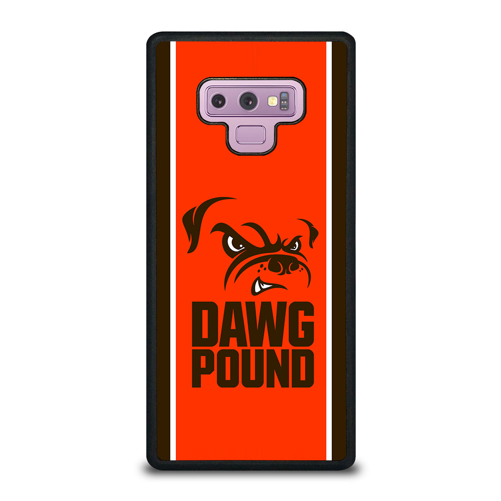 Cleveland Browns Dawg Pound Samsung Galaxy Note 9 Case