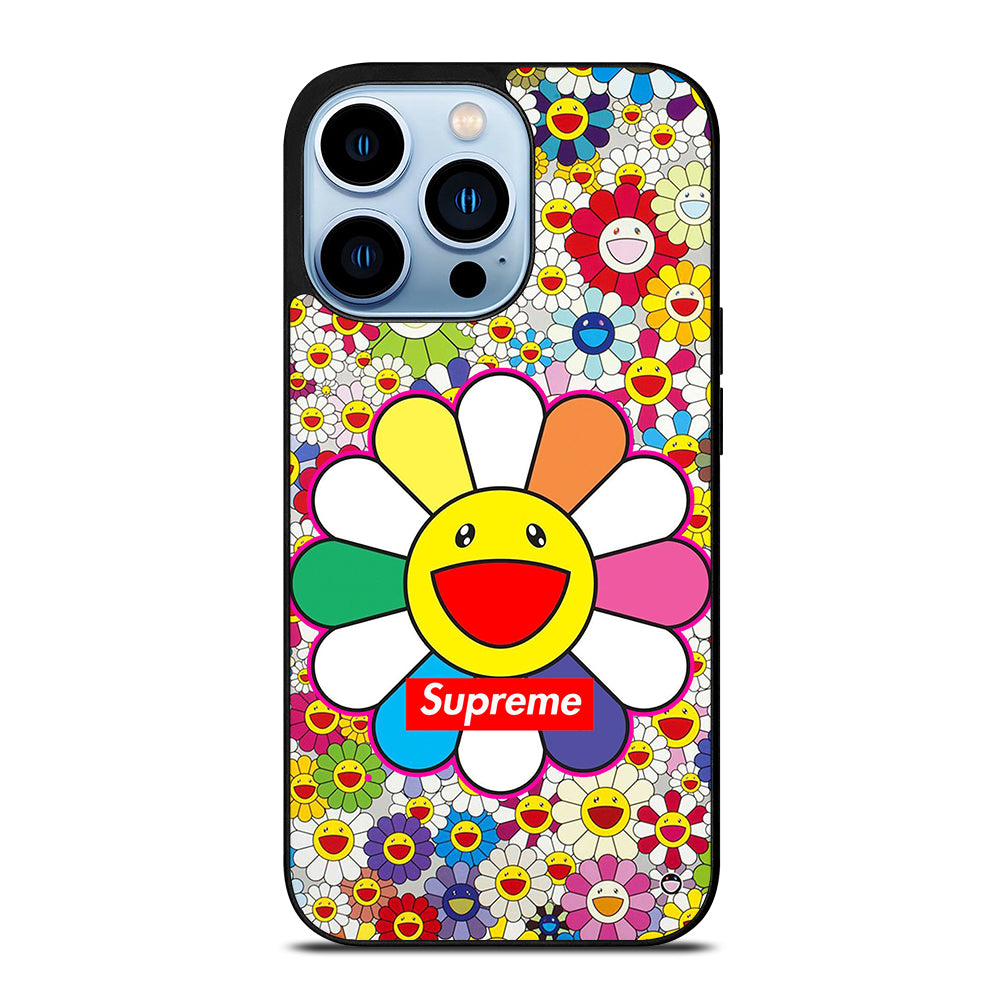 Colorful Takashi Murakami Flower iPhone 13 Pro Max Case