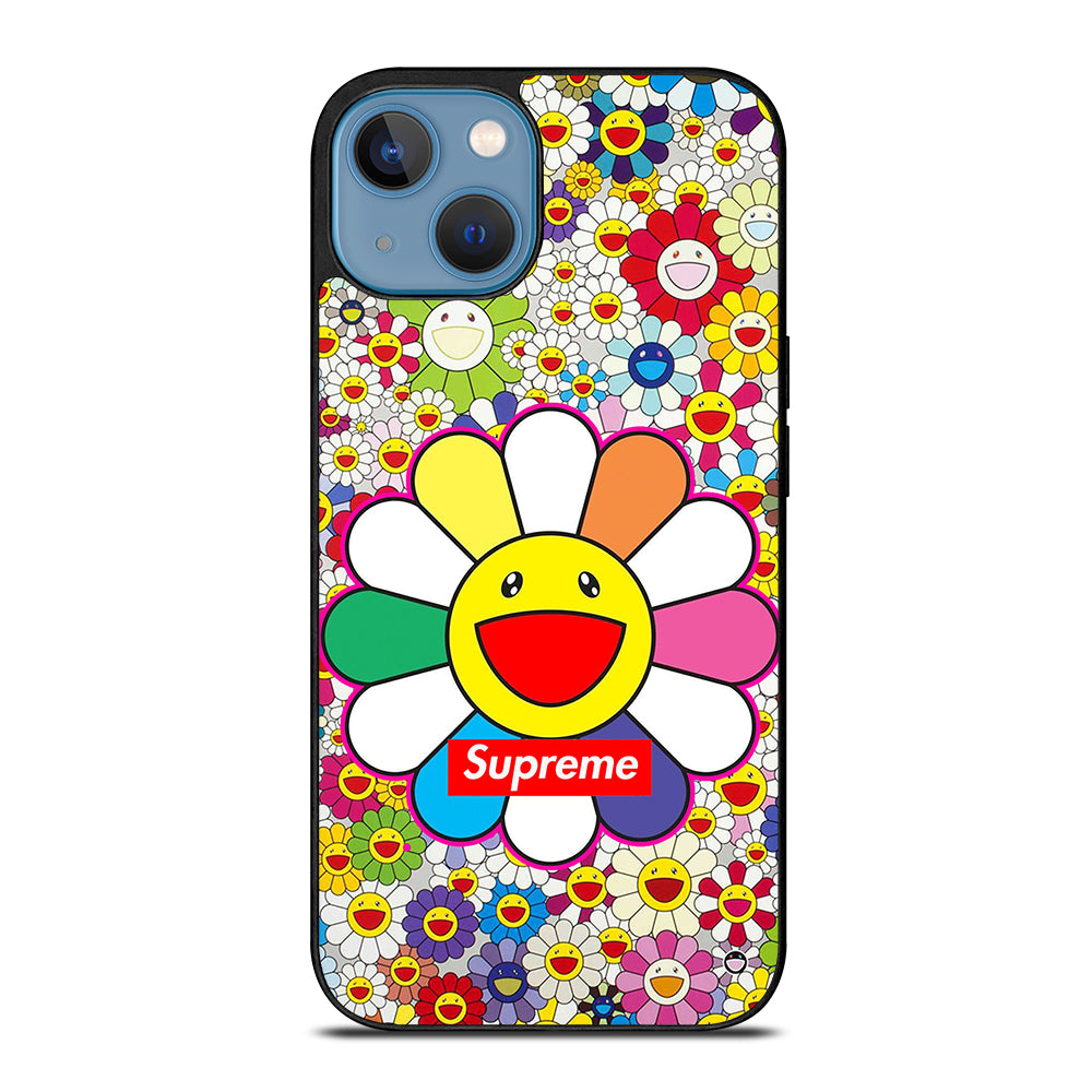 Colorful Takashi Murakami Flower iPhone 13 Case
