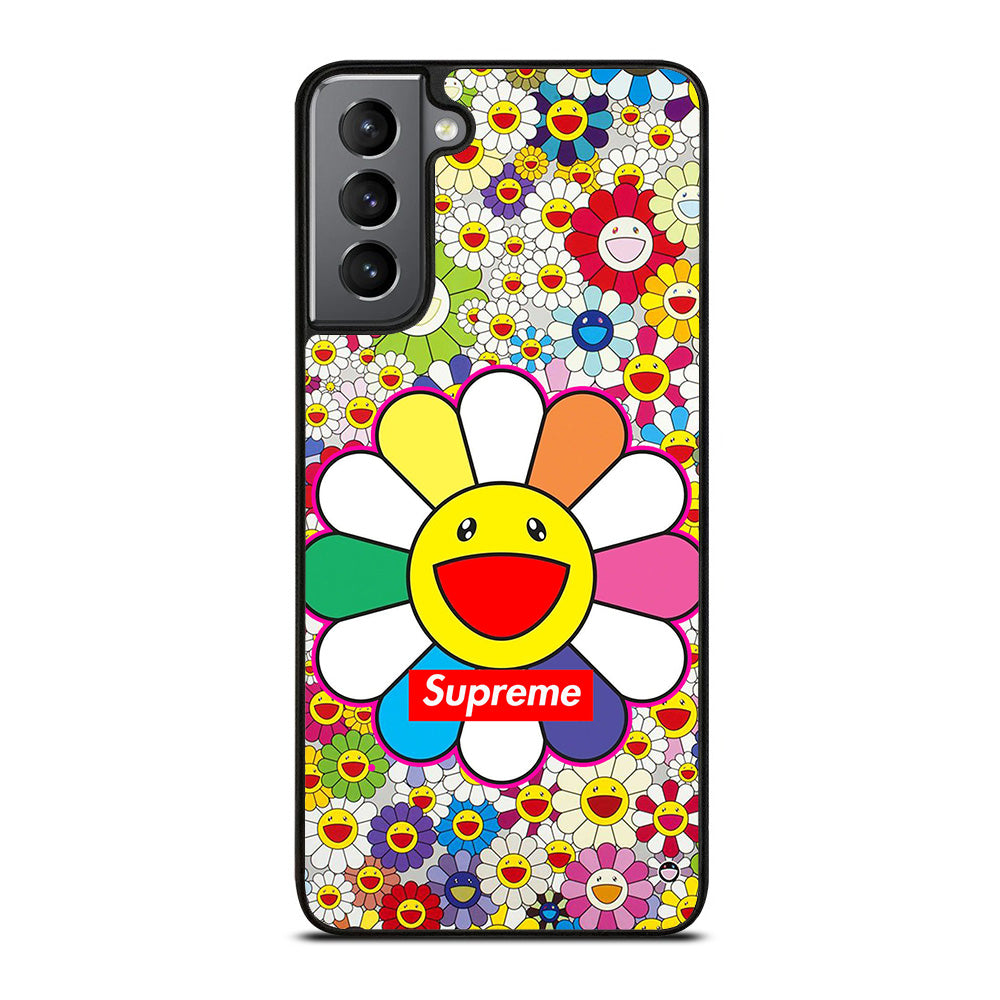 Colorful Takashi Murakami Flower Samsung Galaxy S21 Plus 5G Case