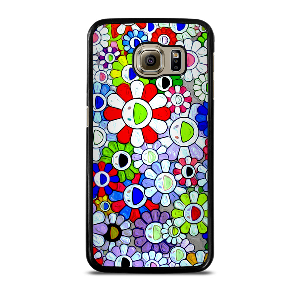 Cool Takashi Murakami Flowers Samsung Galaxy S6 Case