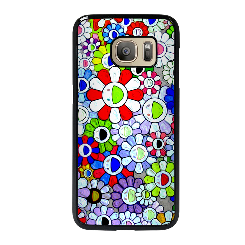 Cool Takashi Murakami Flowers Samsung Galaxy S7 Case
